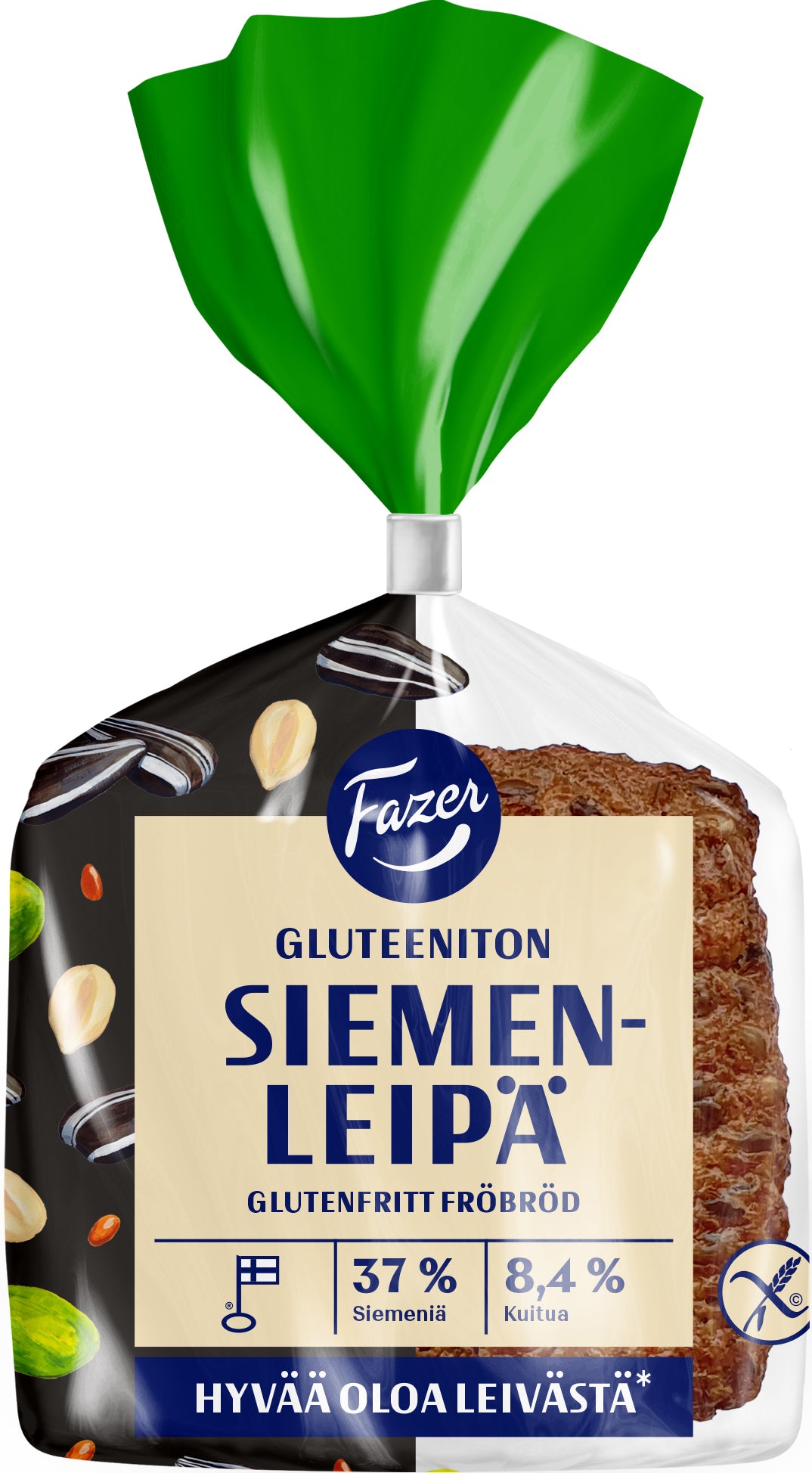 Fazer Seed bread Gluten-Free 3pcs 165g