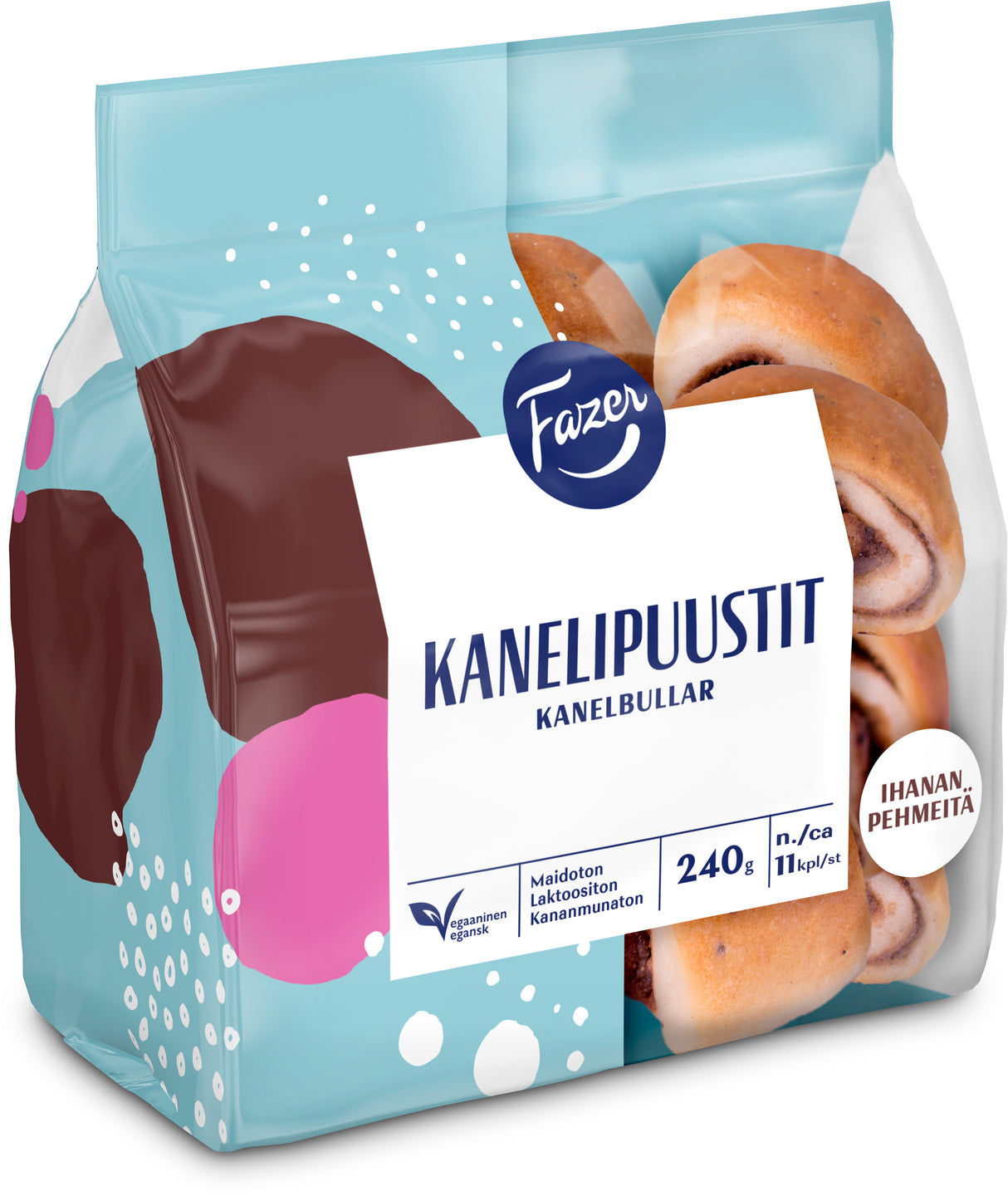 Fazer Kanelipuustit 240g, pulla