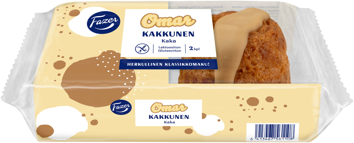 Fazer Omar -kakkunen 2 Stück 150g