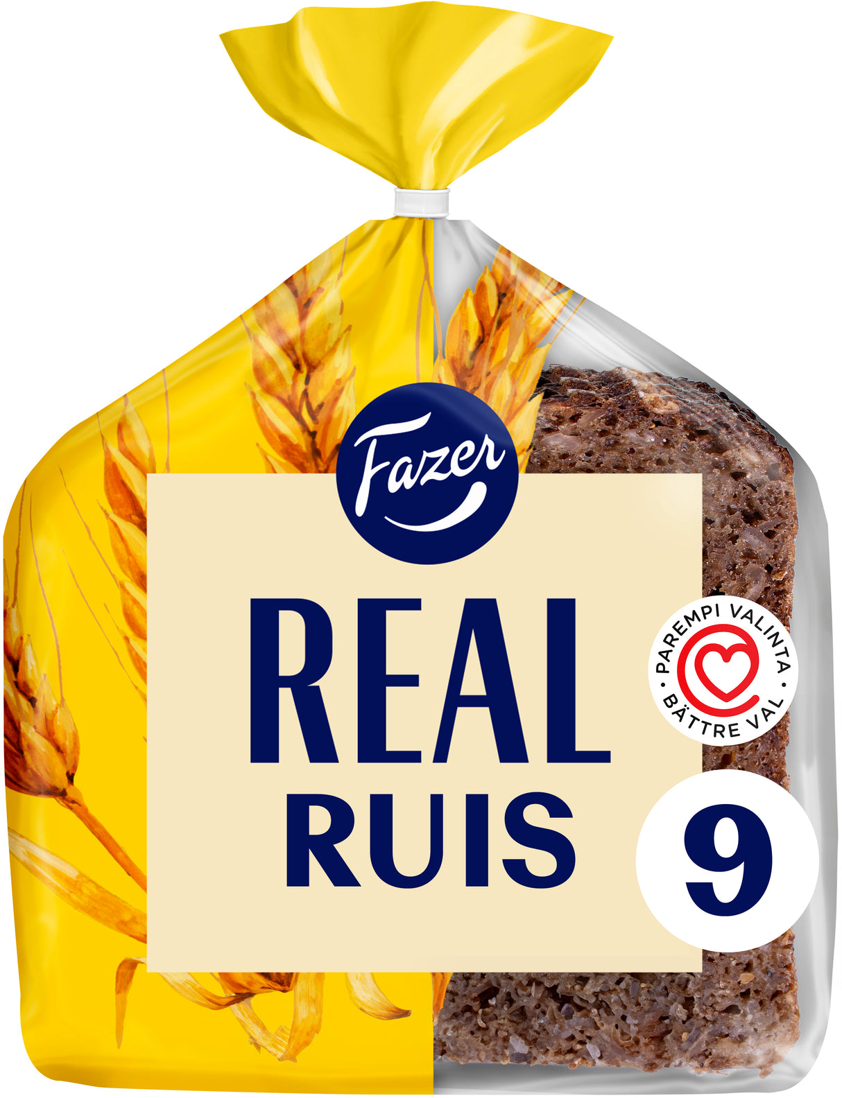 Fazer Real Rye 360g, whole grain rye bread