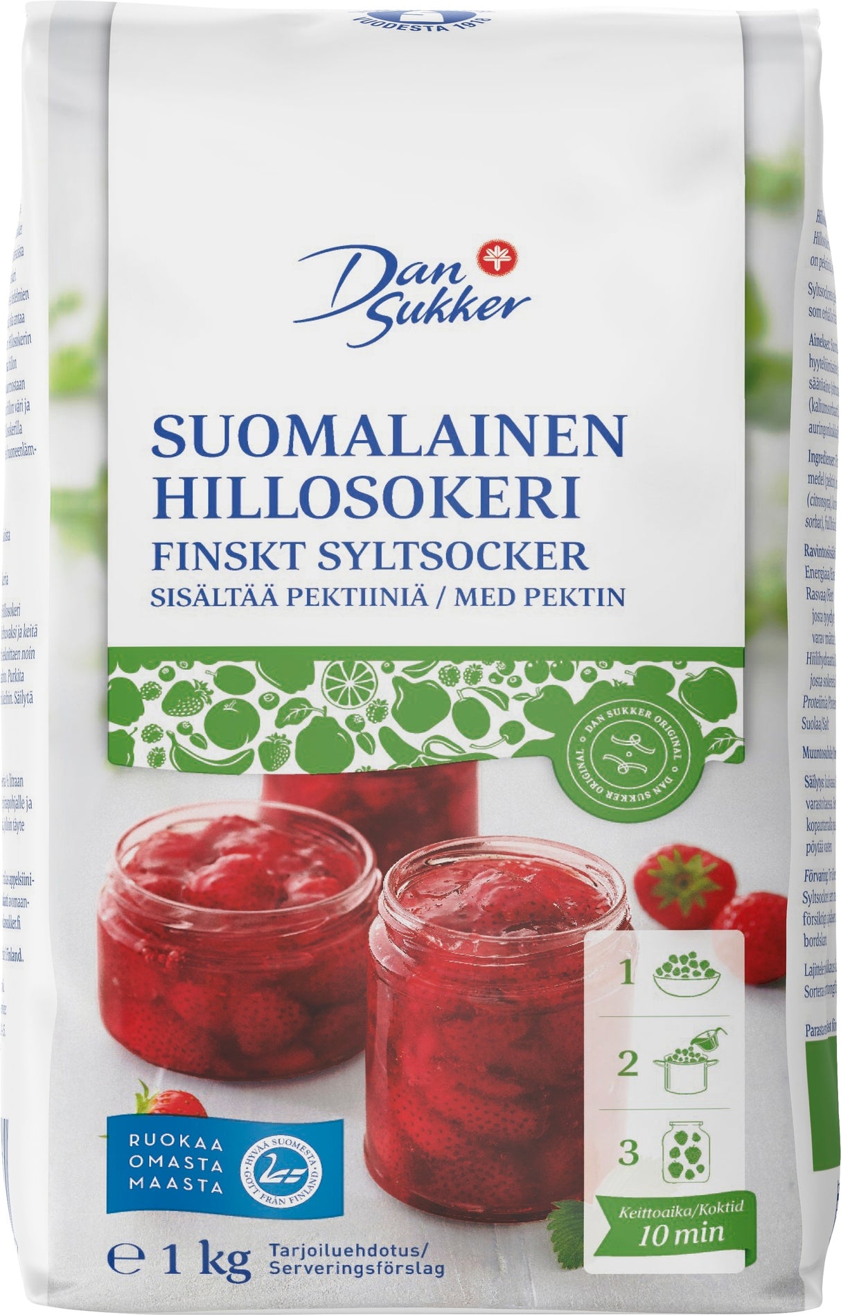 Dansukker Finländsk Syltocker 1kg