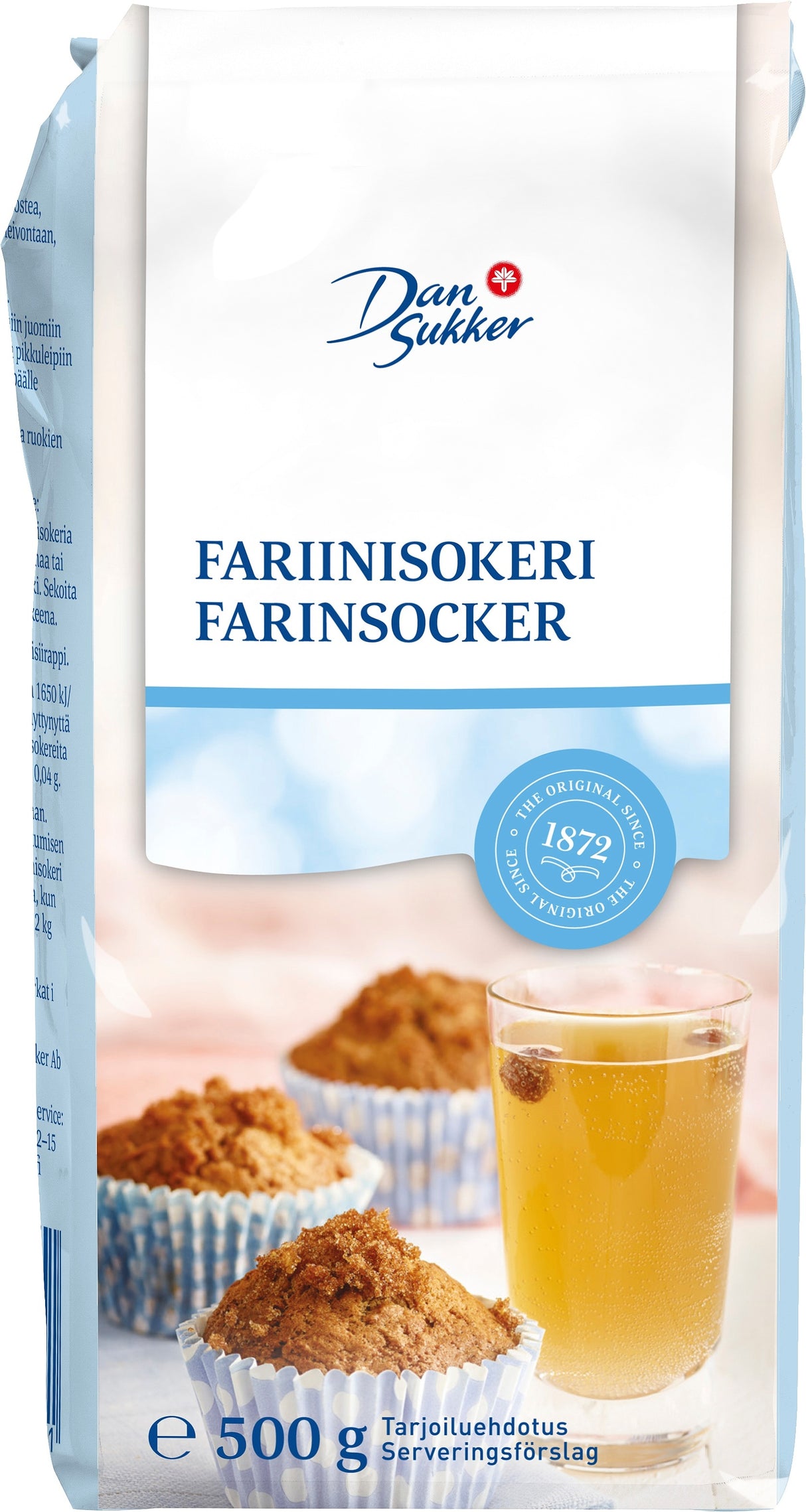 Dansukker Fariinisokeri 500g