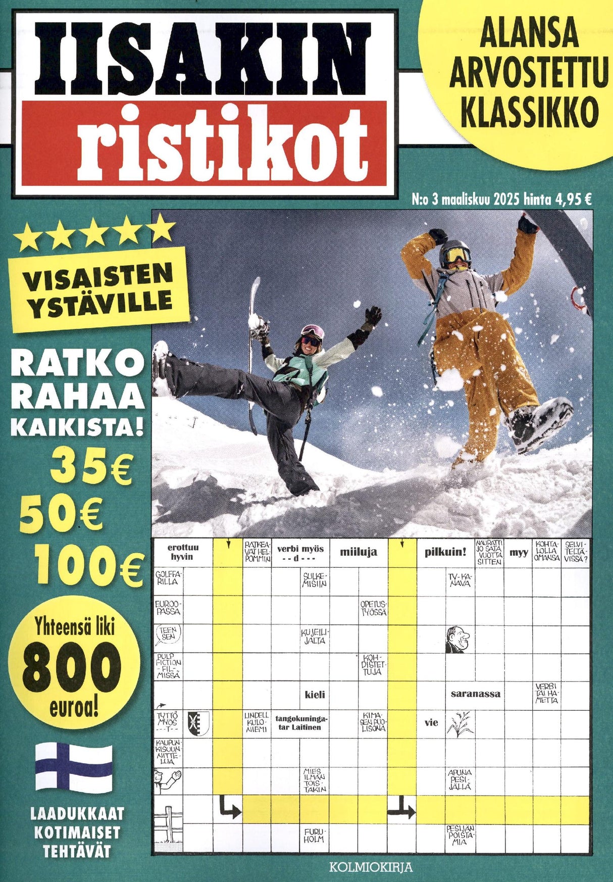 Iisakin ristikot - Uusin numero