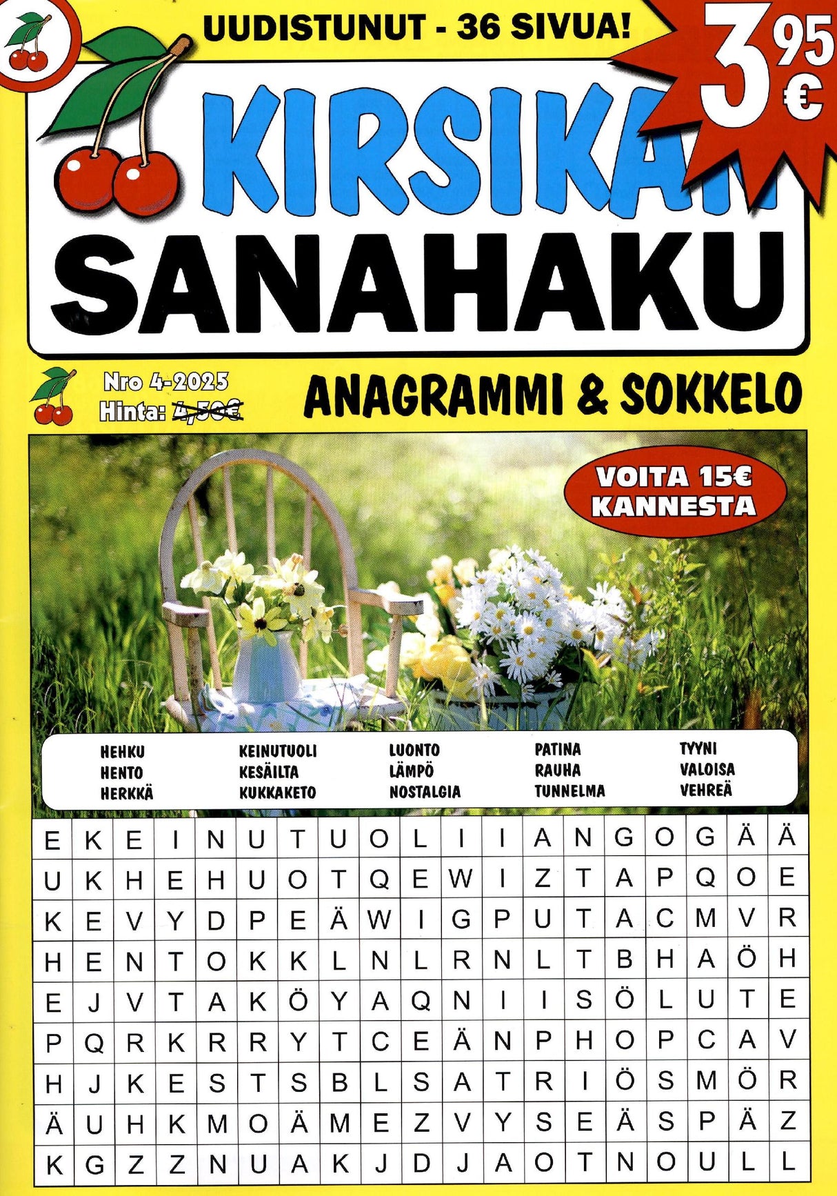 Kirsikan Sanahaku aikakauslehti