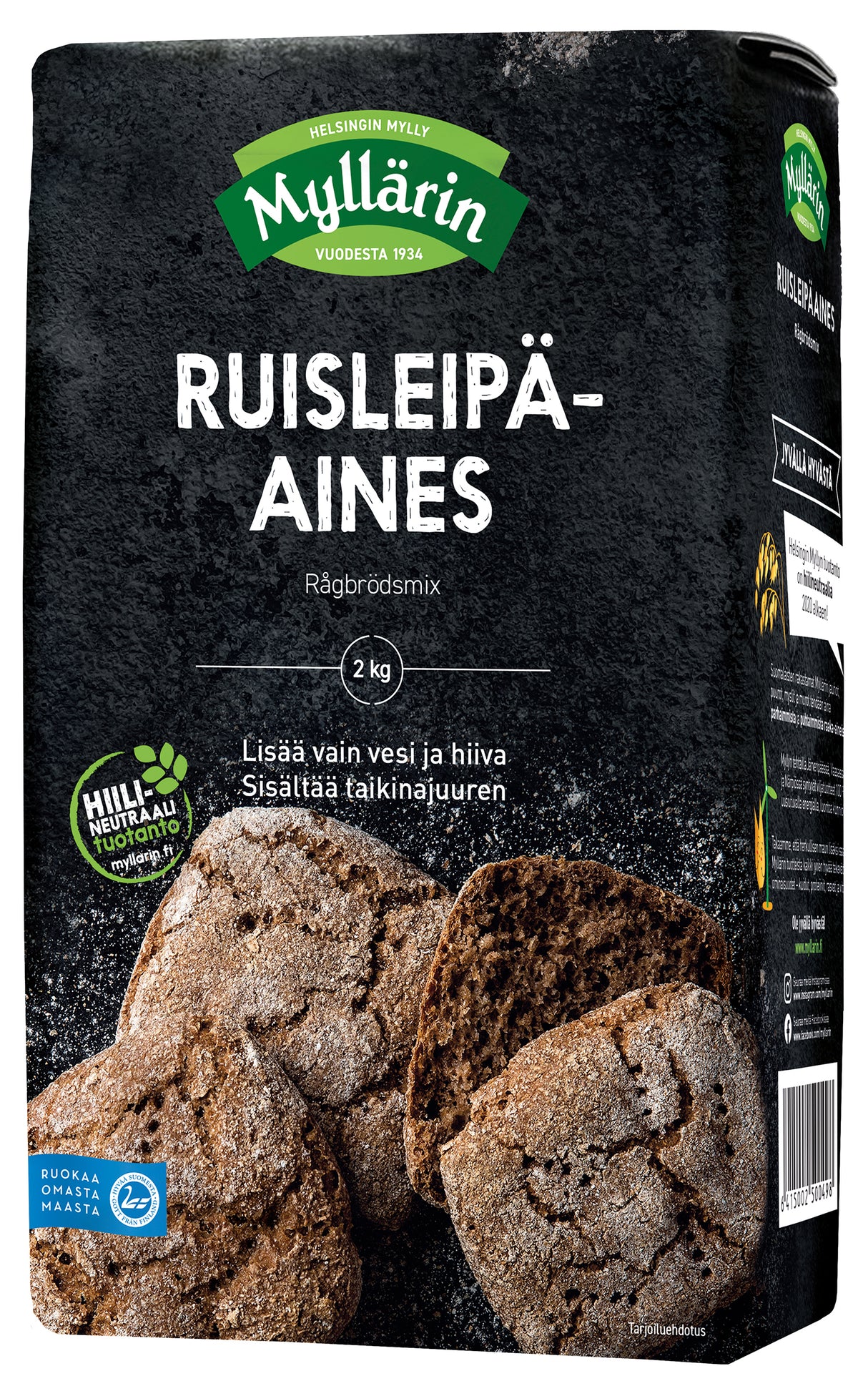 Myllärin 2kg Ruisleipäaines