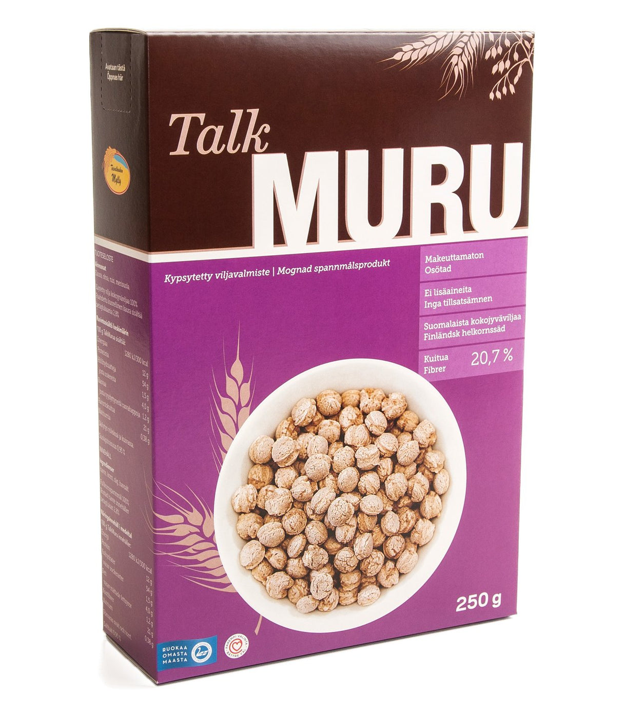 TalkMuru breakfast cereals 250 g, Taivalkosken Mylly