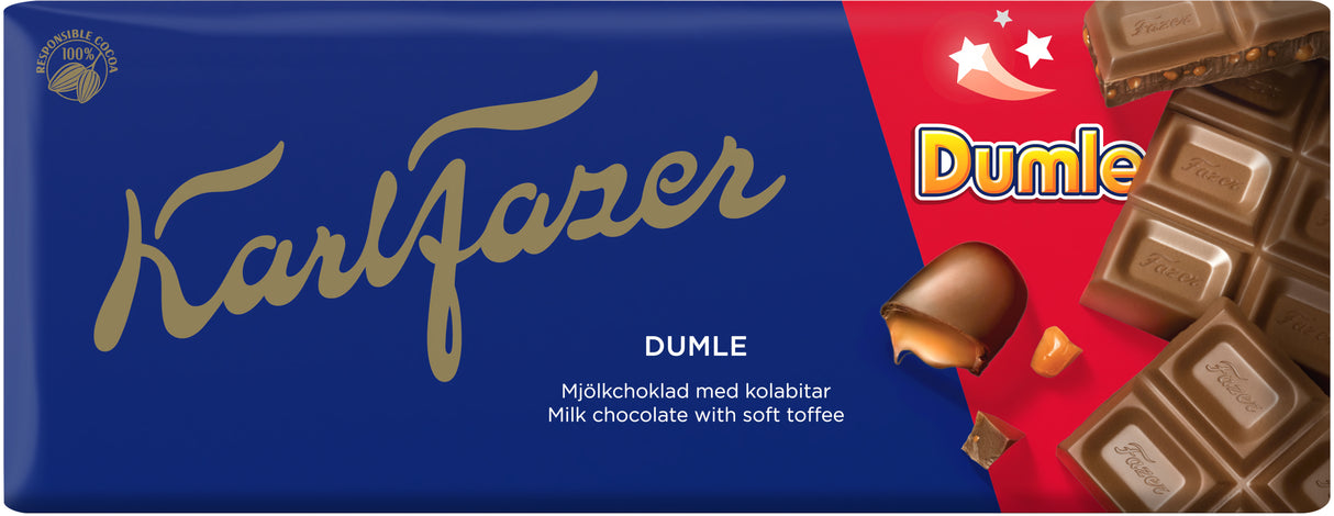 Karl Fazer Dumle suklaalevy 180g