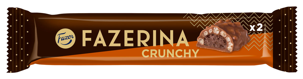 Fazer Fazerina Crunchy Schokoladenriegel 50g 5-PACK