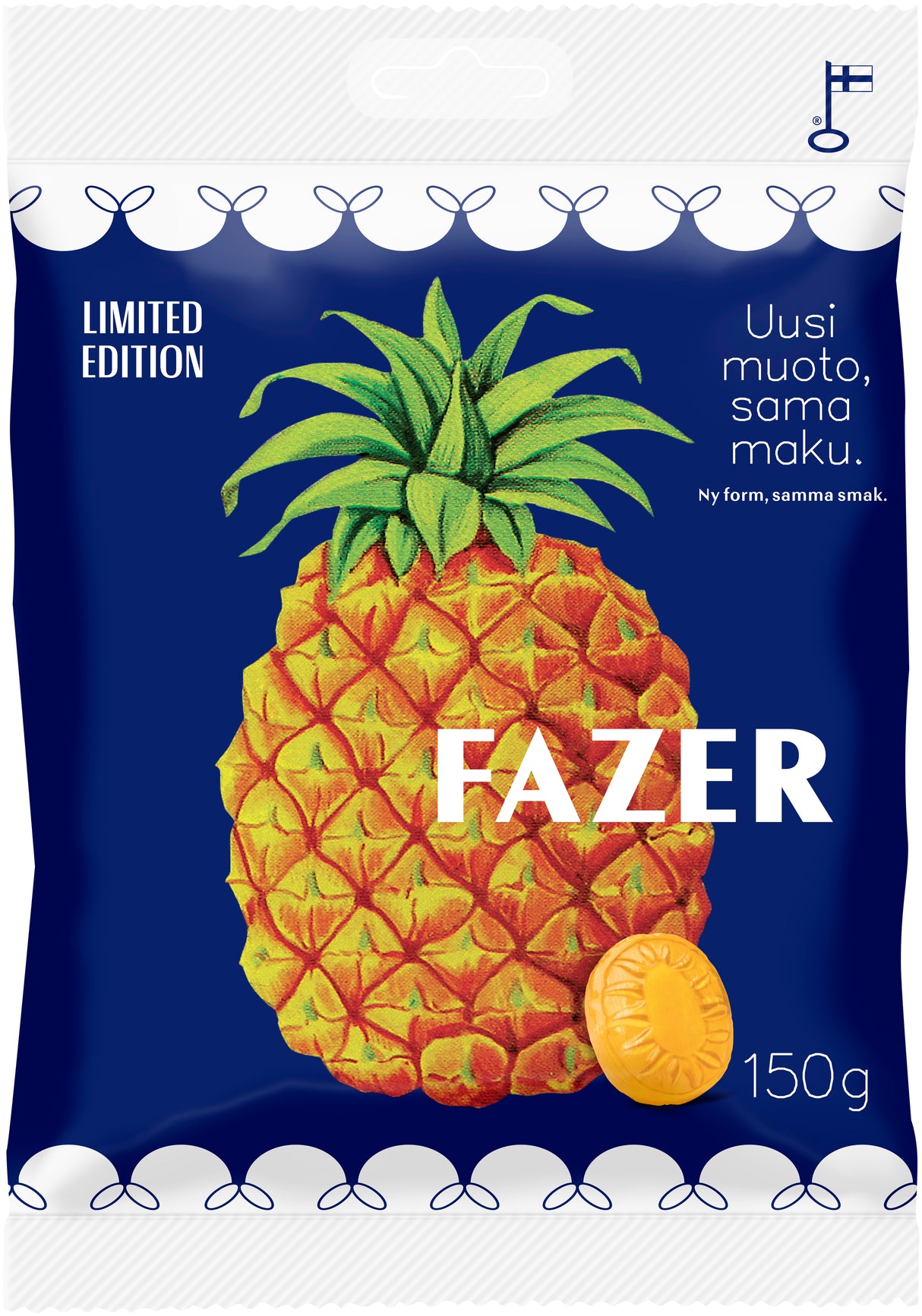 Fazer Ananas karkkipussi 150g