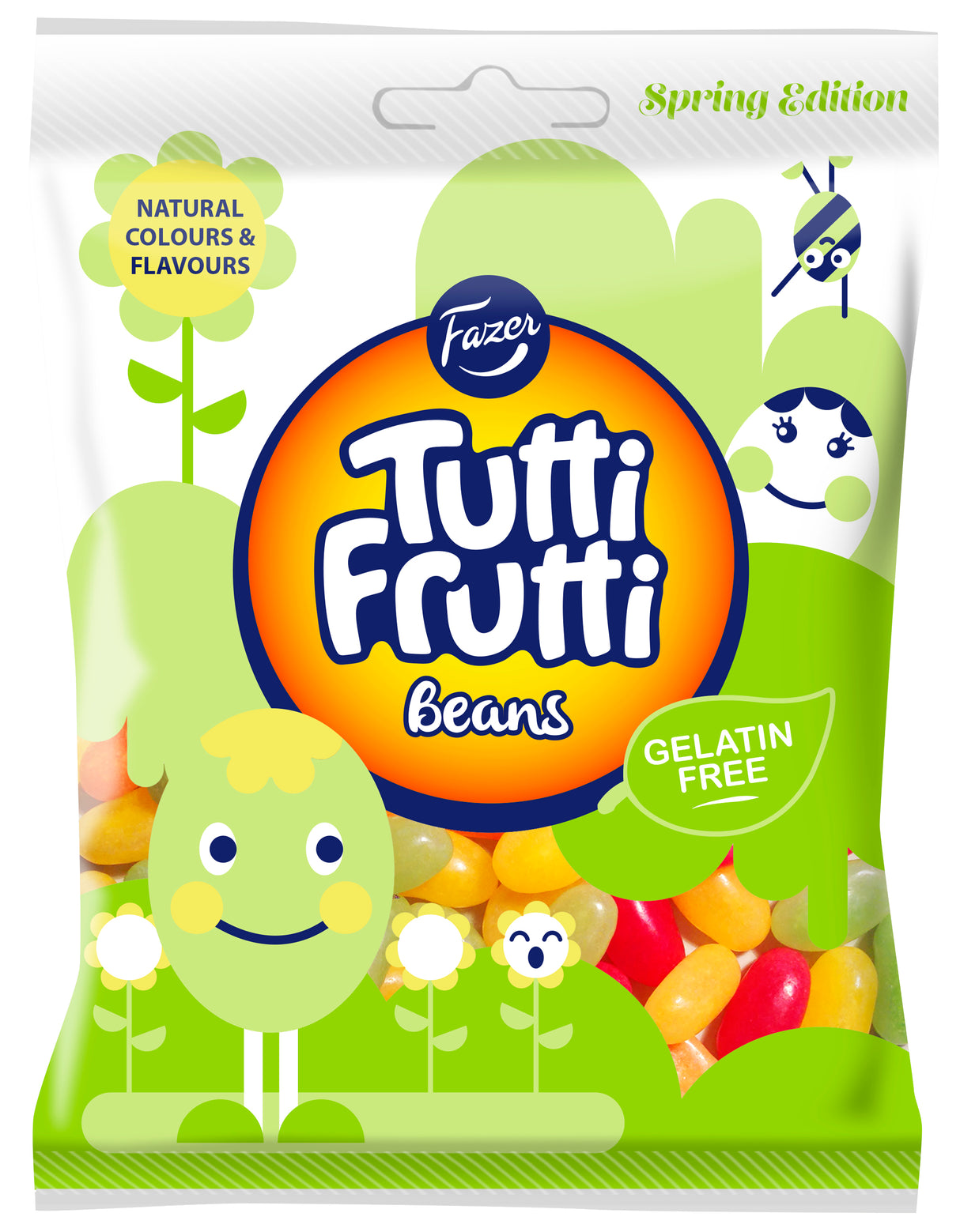 Fazer Tutti Frutti Beans candy bag 130g