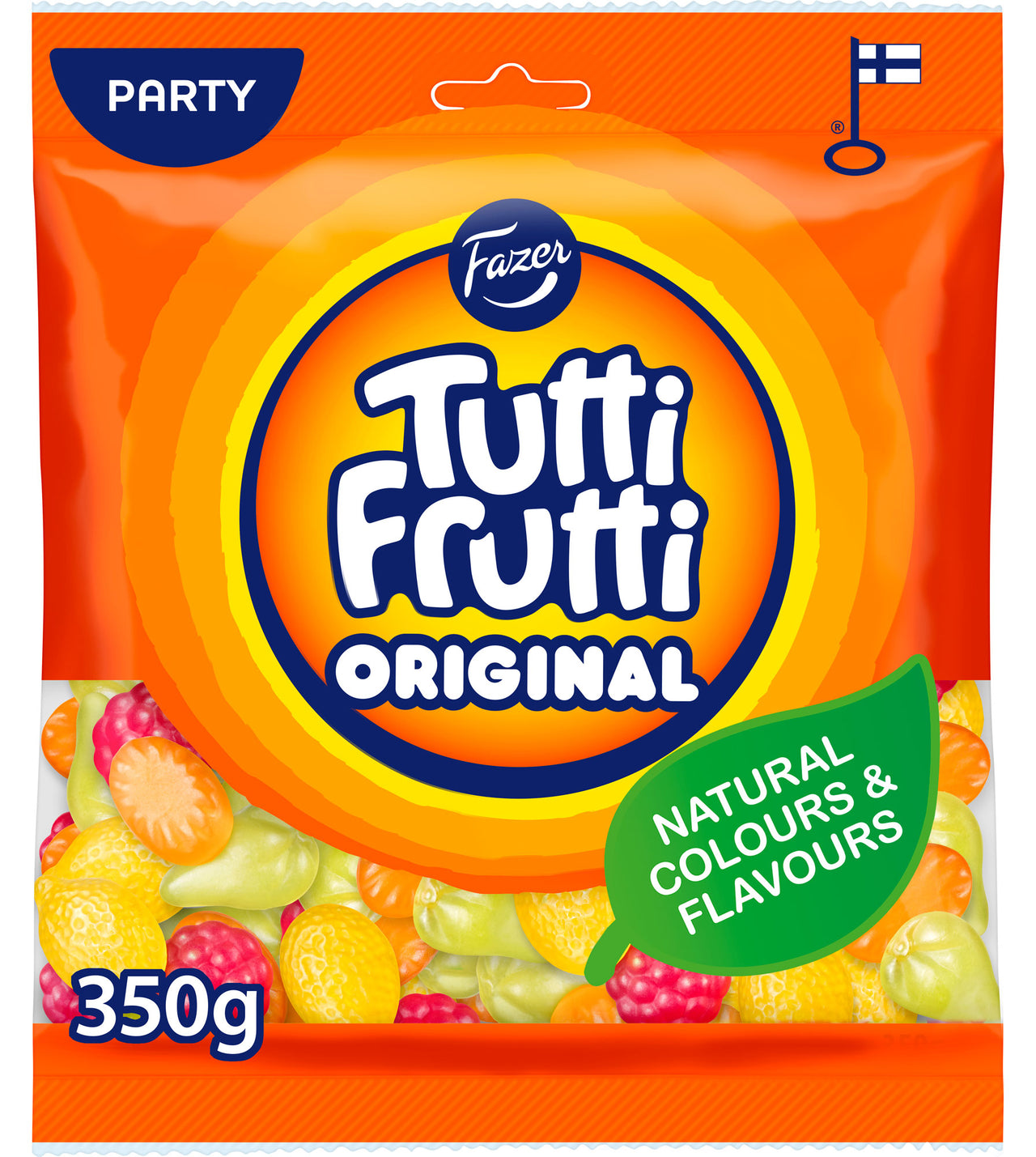 Fazer Tutti Frutti Original karkkipussi 350g
