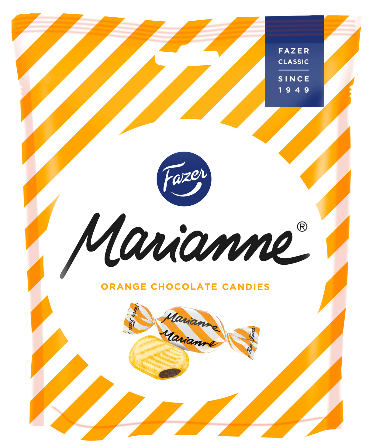 Fazer Marianne Appelsiini makeispussi 220g