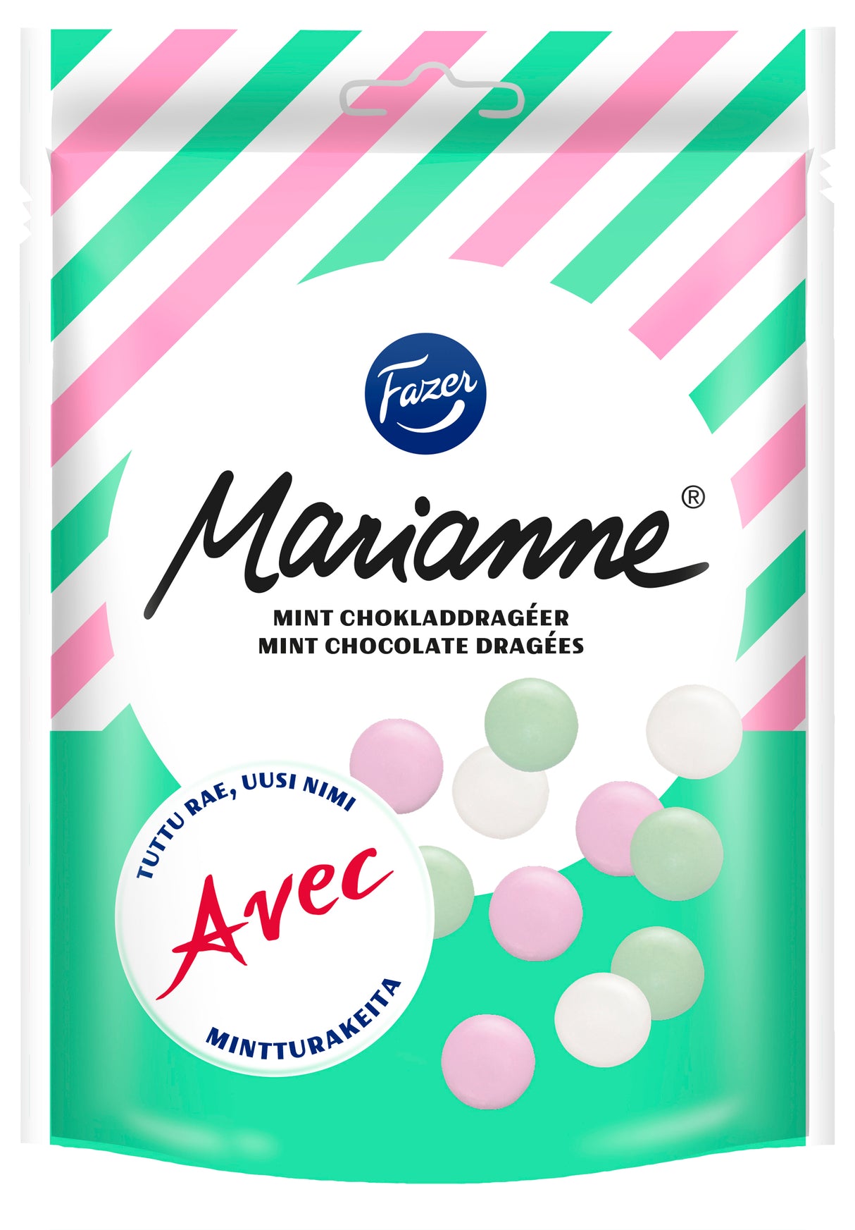 Fazer Marianne Minzschokoladenkonfekt 150g