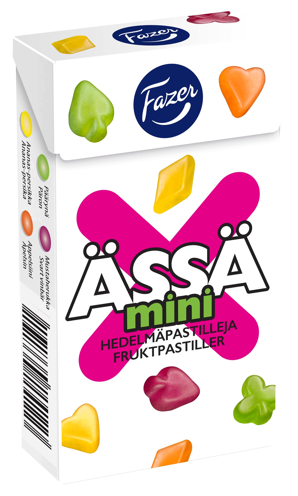 Fazer Ässä Mini fruit pastille 40g