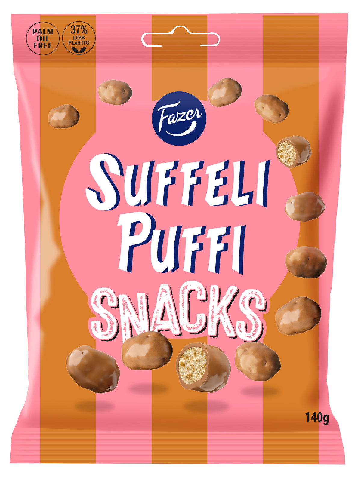 Fazer Suffeli Puffi Snacks キャンディバッグ 140g