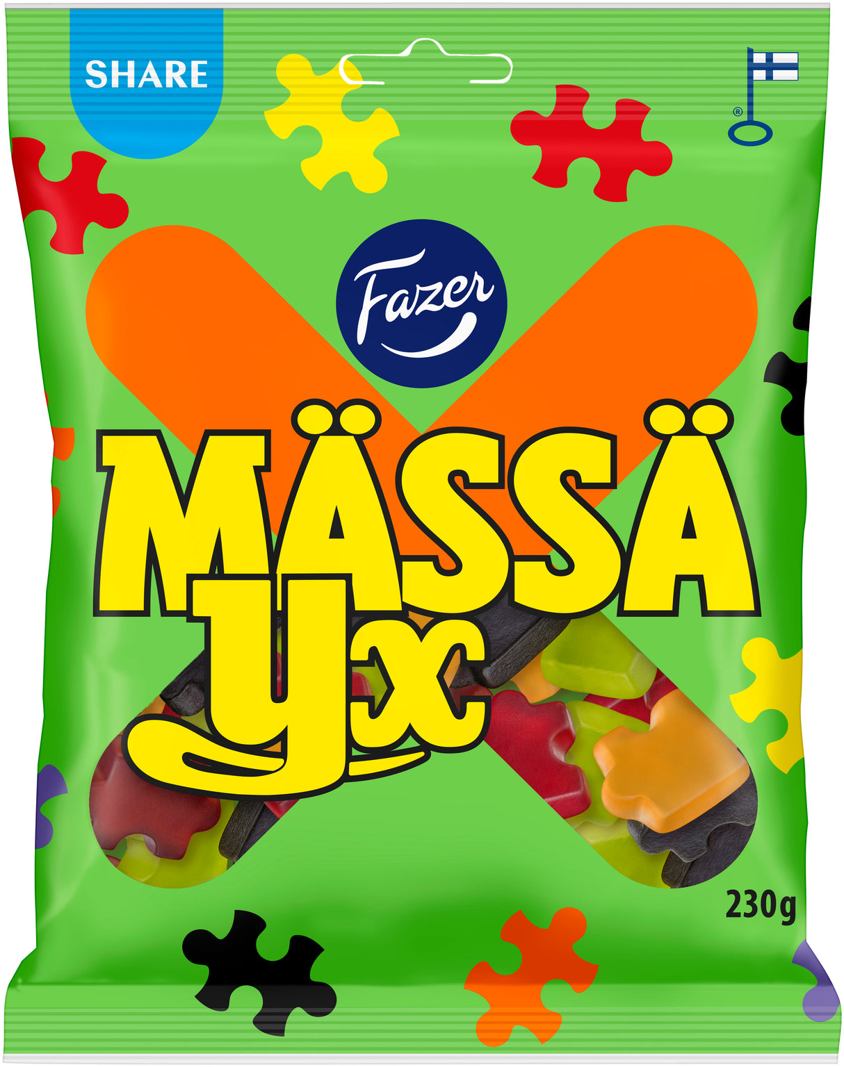 Fazer Ässä Mässä Yx Süßigkeitentüte 230g