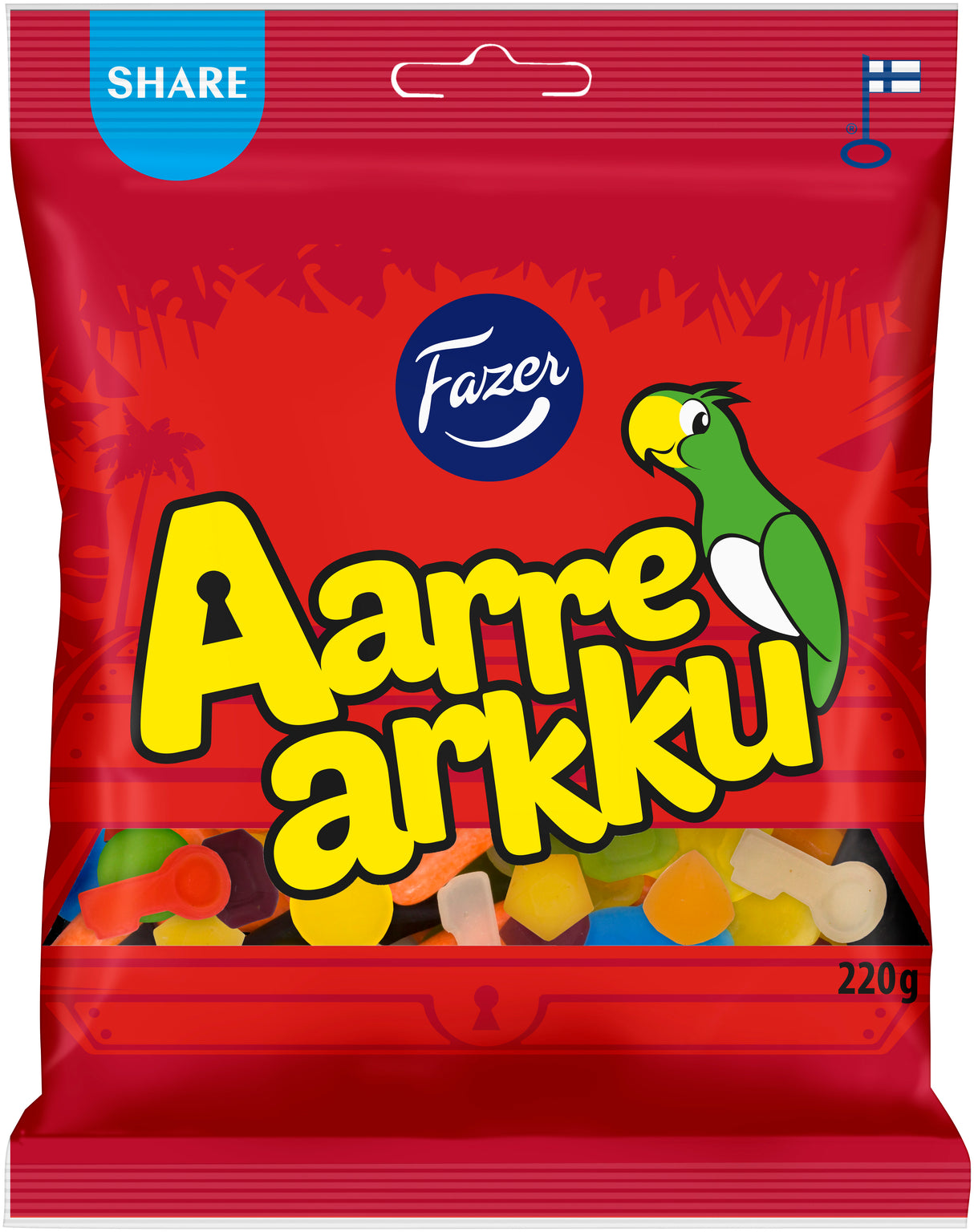 Fazer Aarrearkku Süßigkeitentüte 220g