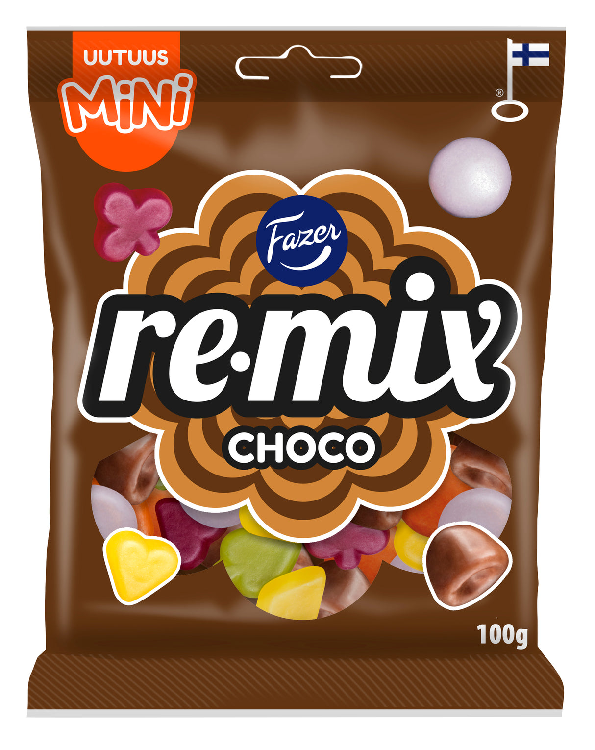 Fazer Remix Mini Choco Süßigkeitentüte 100g