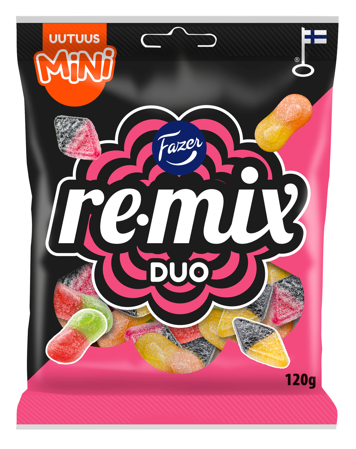 Fazer Remix Mini Duo Süßigkeitentüte 120g