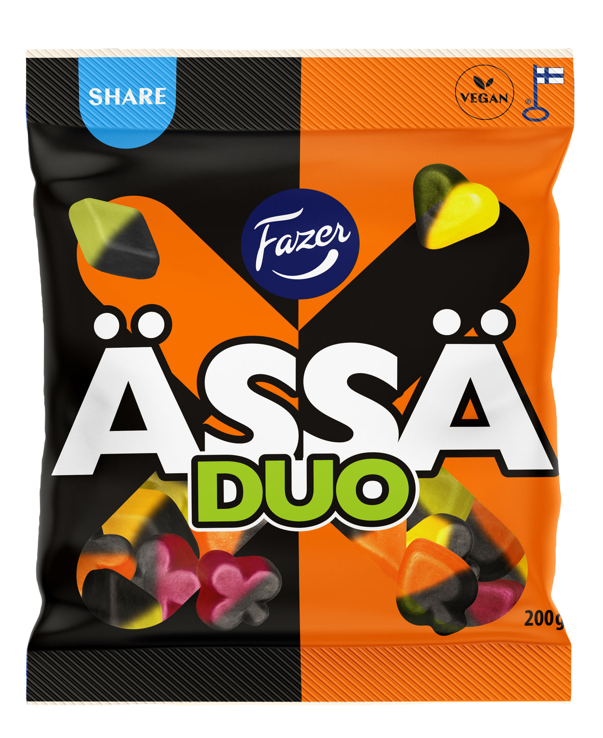 Fazer Ässä Duo candy bag 200g