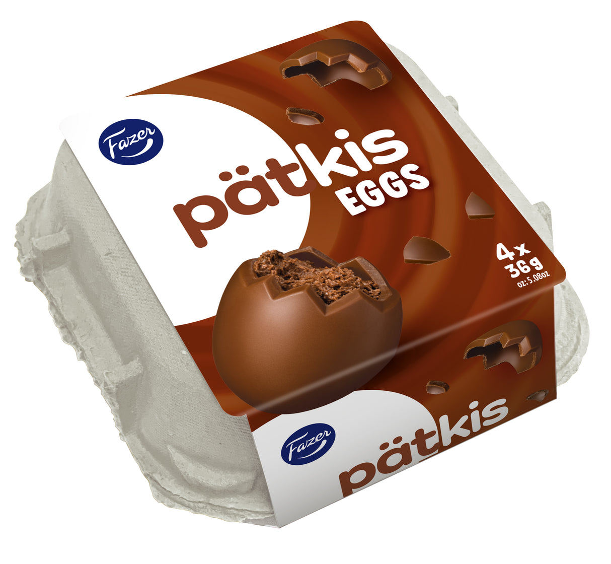 Fazer Pätkis Mousse Egg 4-pack 144g