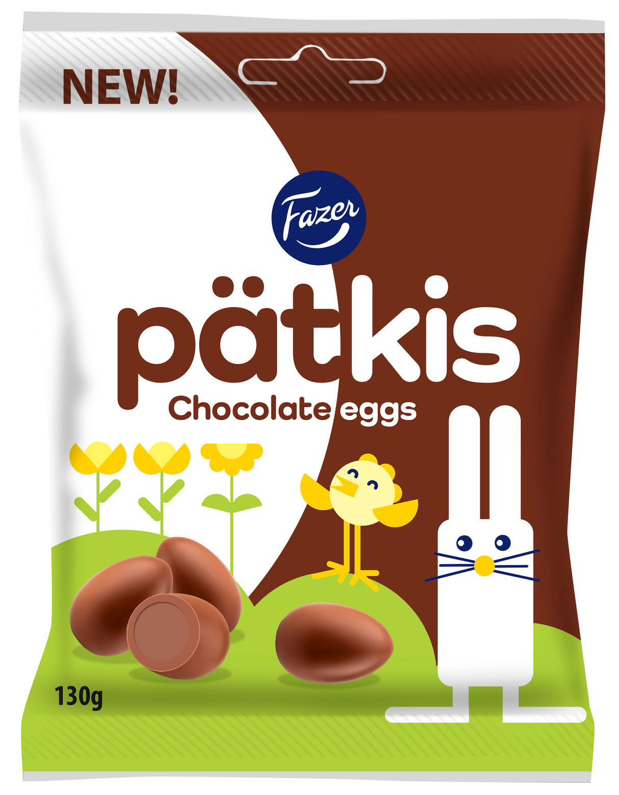 Fazer Pätkis Chocolate eggs suklaamuna 130g