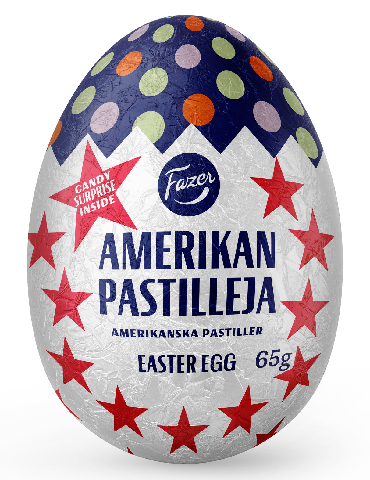 Fazer Amerikan Pastilleja suklaamuna 65g