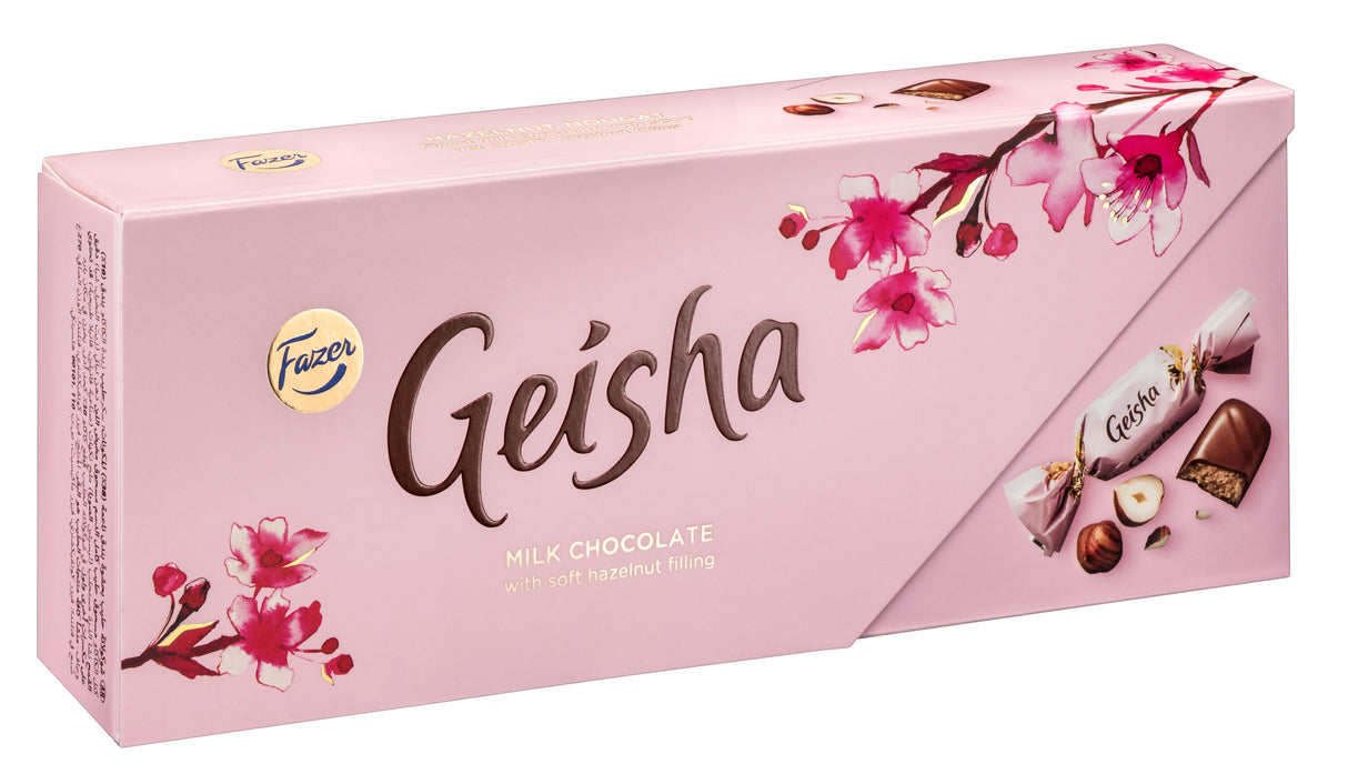 Fazer Geisha Haselnussnougat Schokoladenkonfekt 270 g