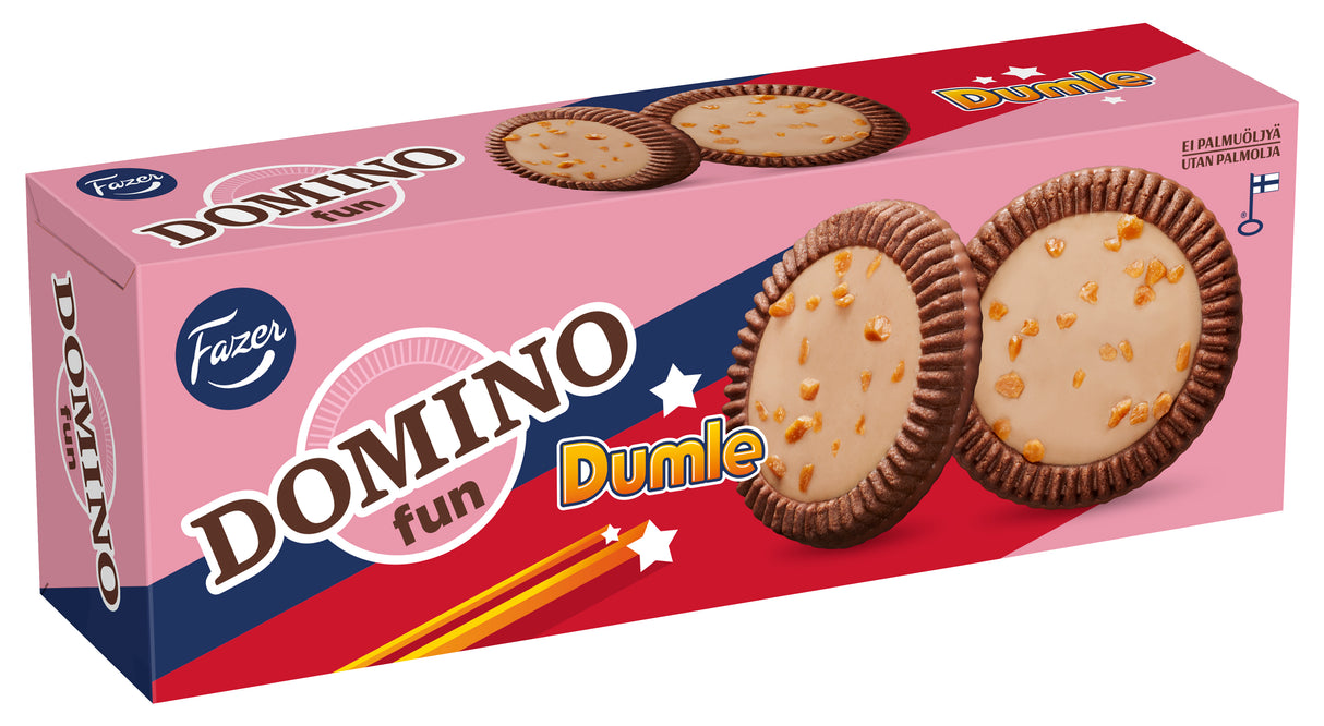 Fazer Domino Fun Dumle Kekse 120g