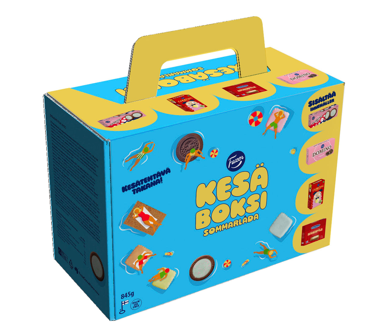 Fazer Summer Box Biscuit Assortment 845 g