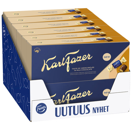 Karl Fazer Crème Brûlée suklaakonvehti 250g
