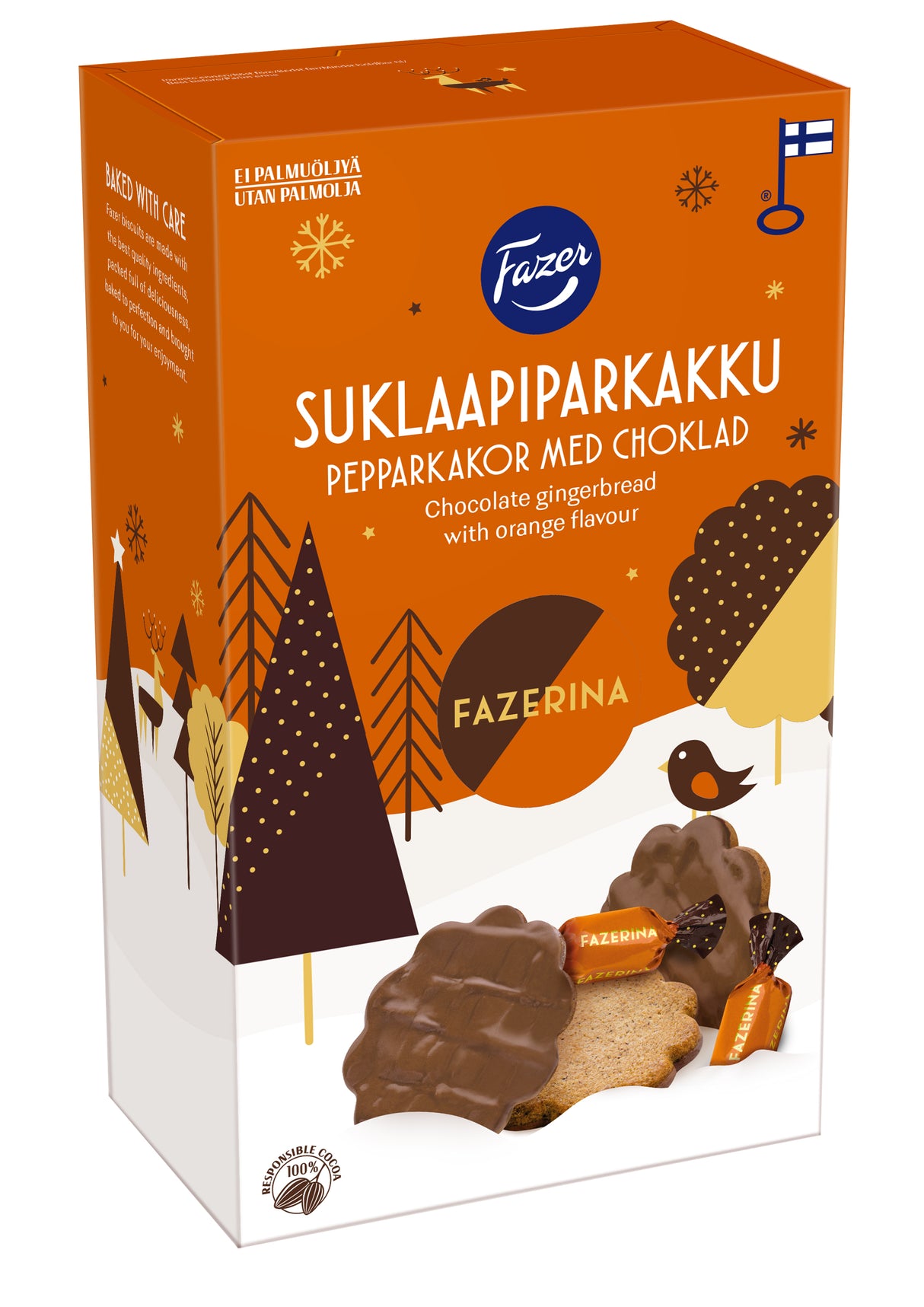 Fazer Suklaapiparkakku Fazerina 175g