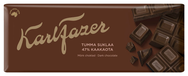 カール・フェイザー ダークチョコレートバー 180g – Suomikauppa.fi
