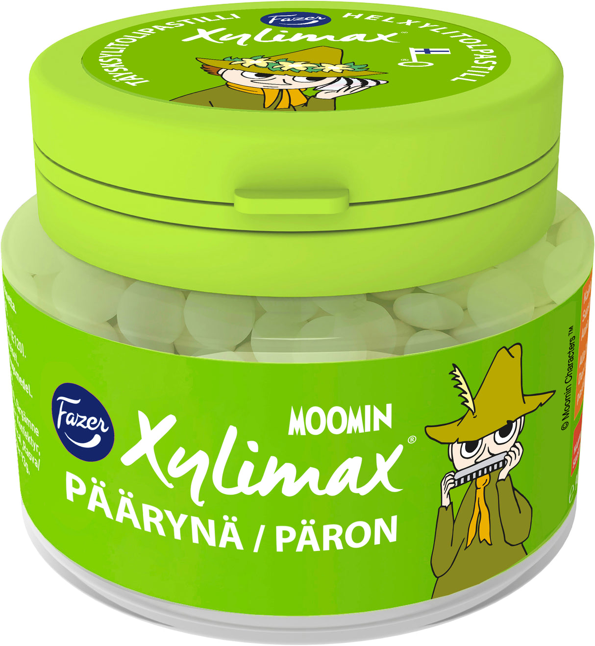 Fazer Xylimax Moomin päärynäpastilli 90 g