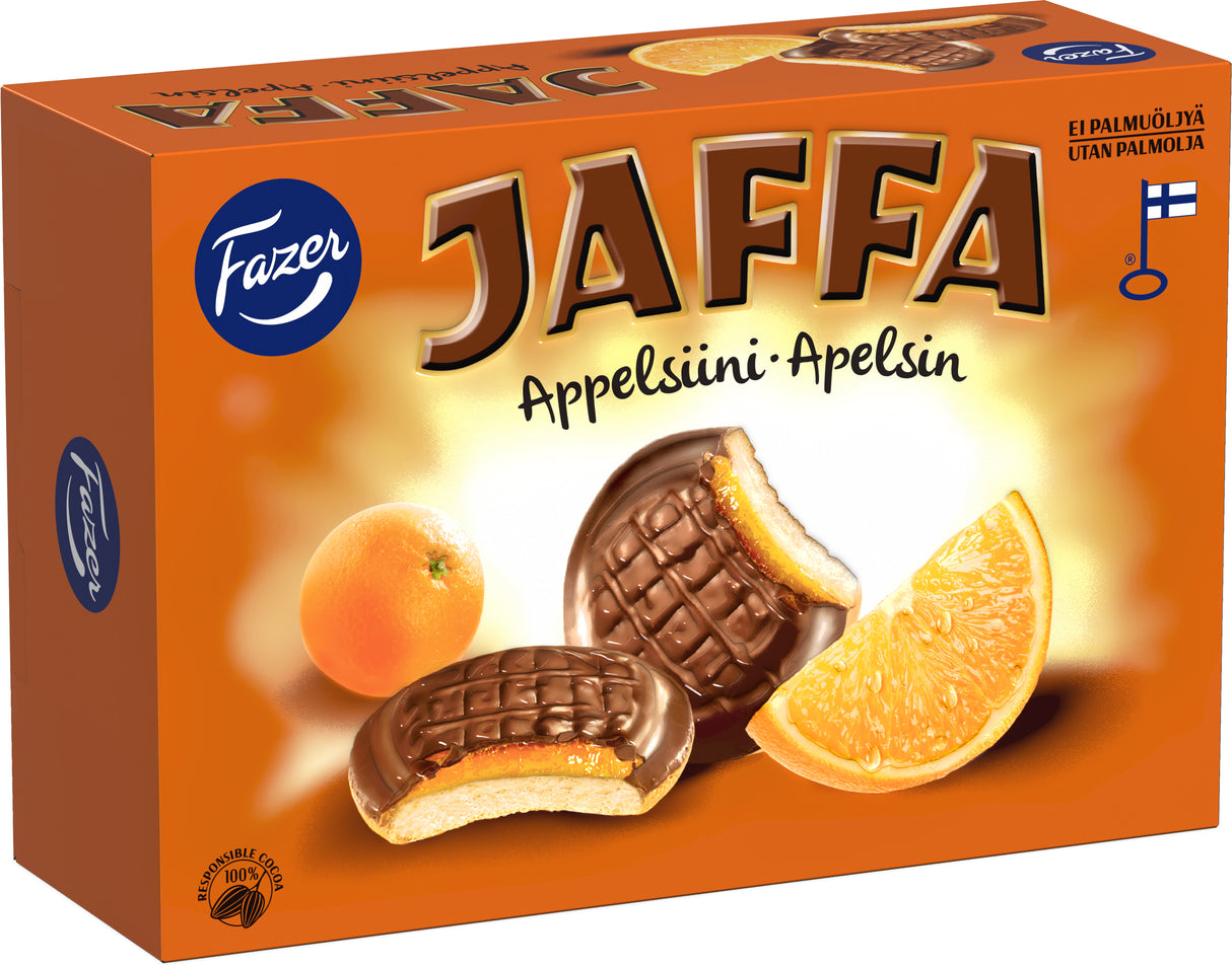 Fazer Jaffa Orange sponge cake 300g