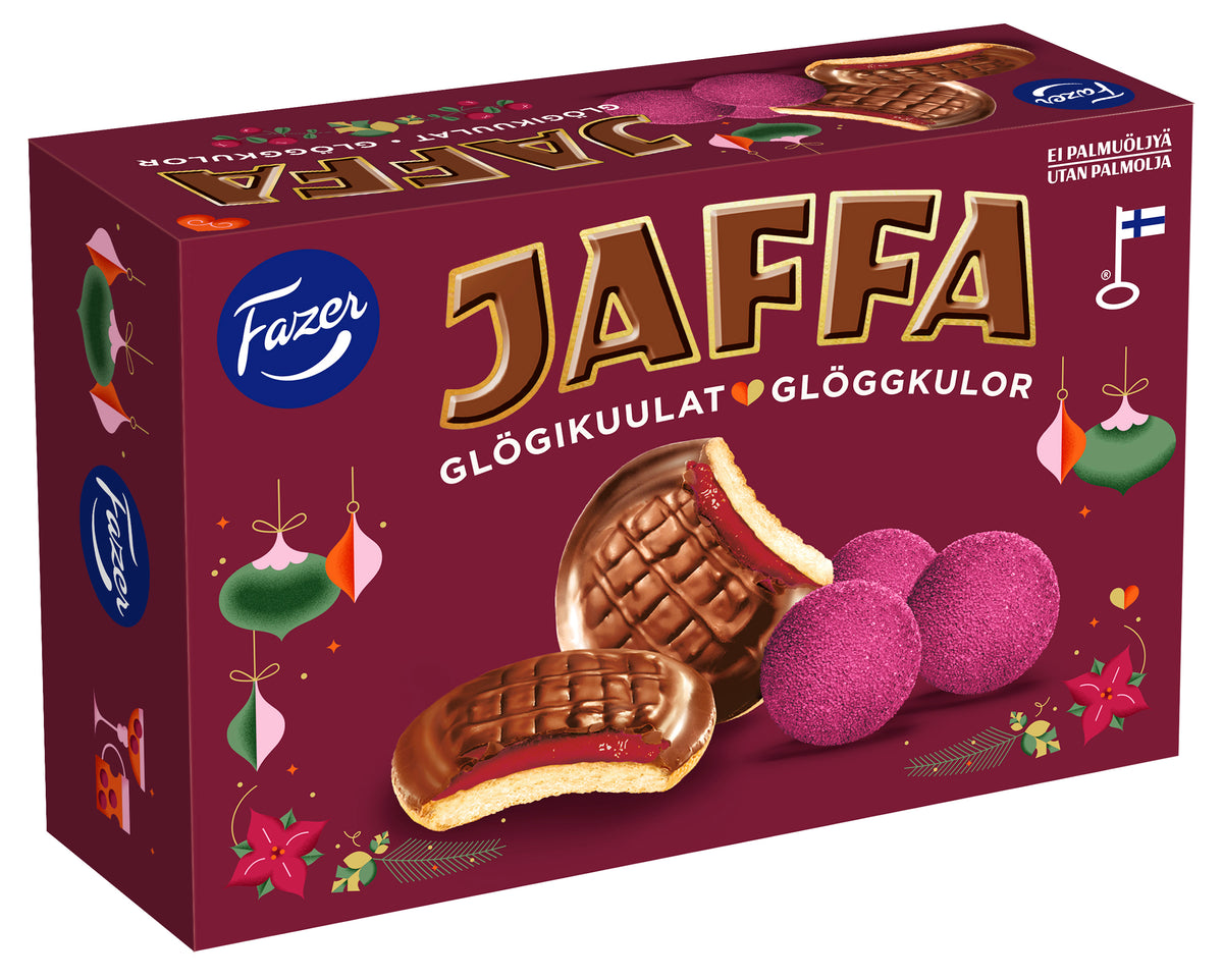 Fazer Jaffa Glögikuulat leivoskeksi 300 g