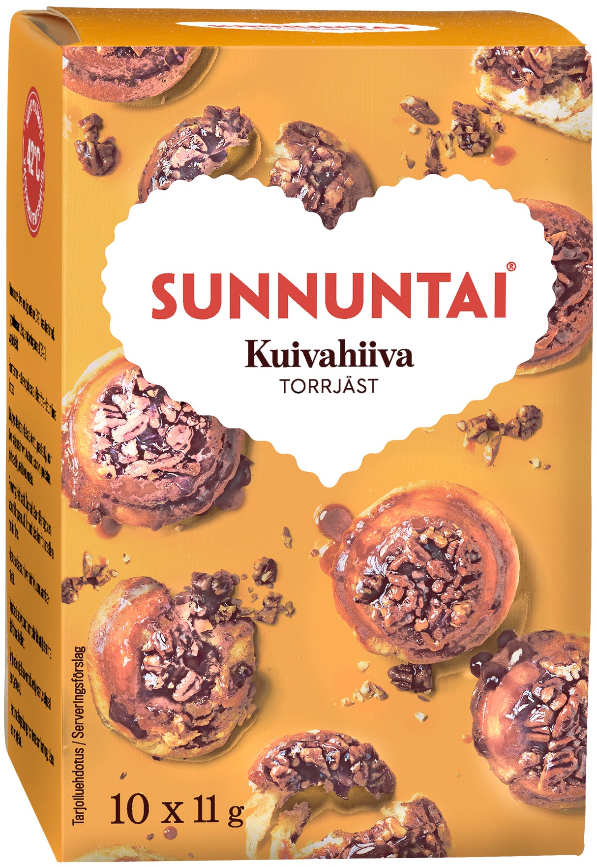 Sunnuntai 10x11g dry yeast