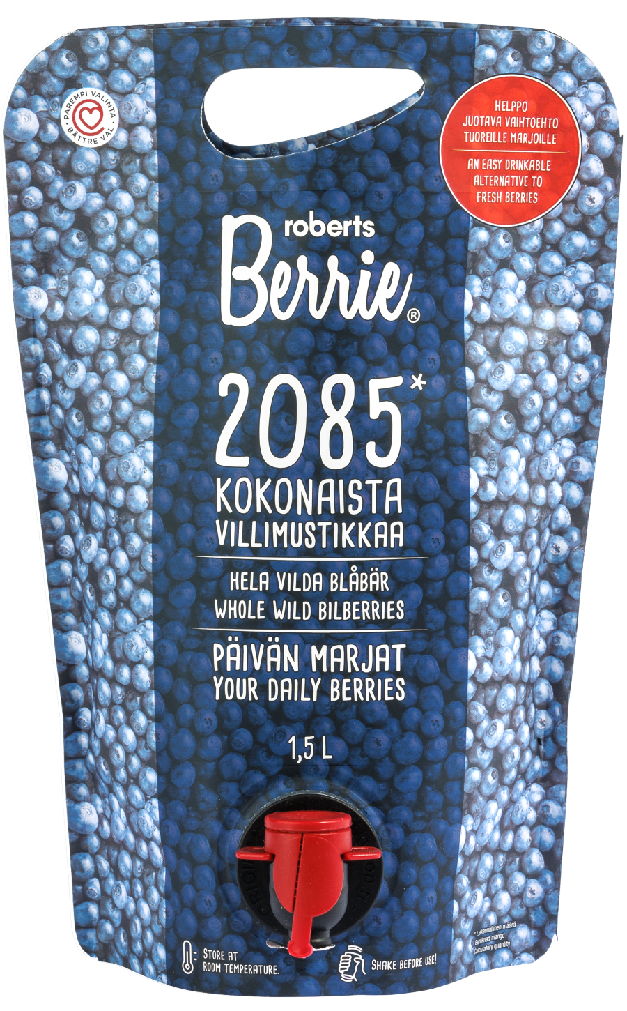 Roberts Berrie Villimustikka 1,5 L
