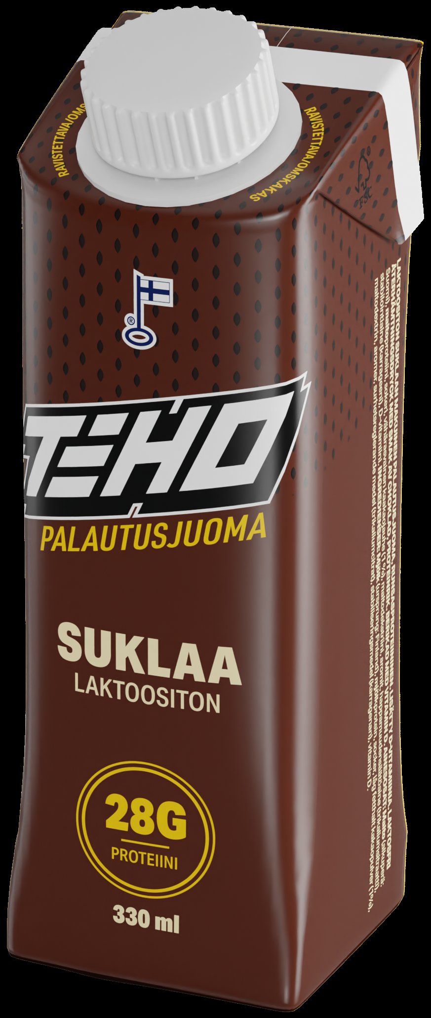 TEHO Chocolate recovery drink 0,33 l