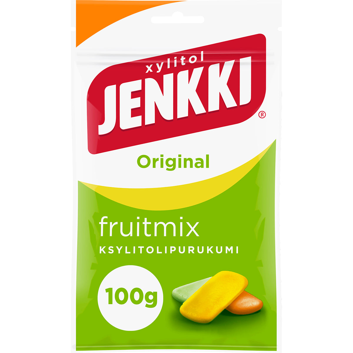 Jenkki Original Fruit mix xylitol tuggummi 100g