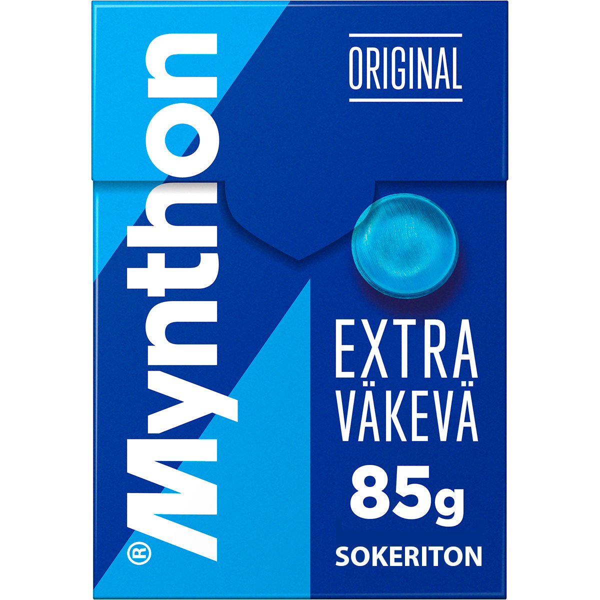 Mynthon Original Extra Stark zuckerfreie Halspastillen 85g