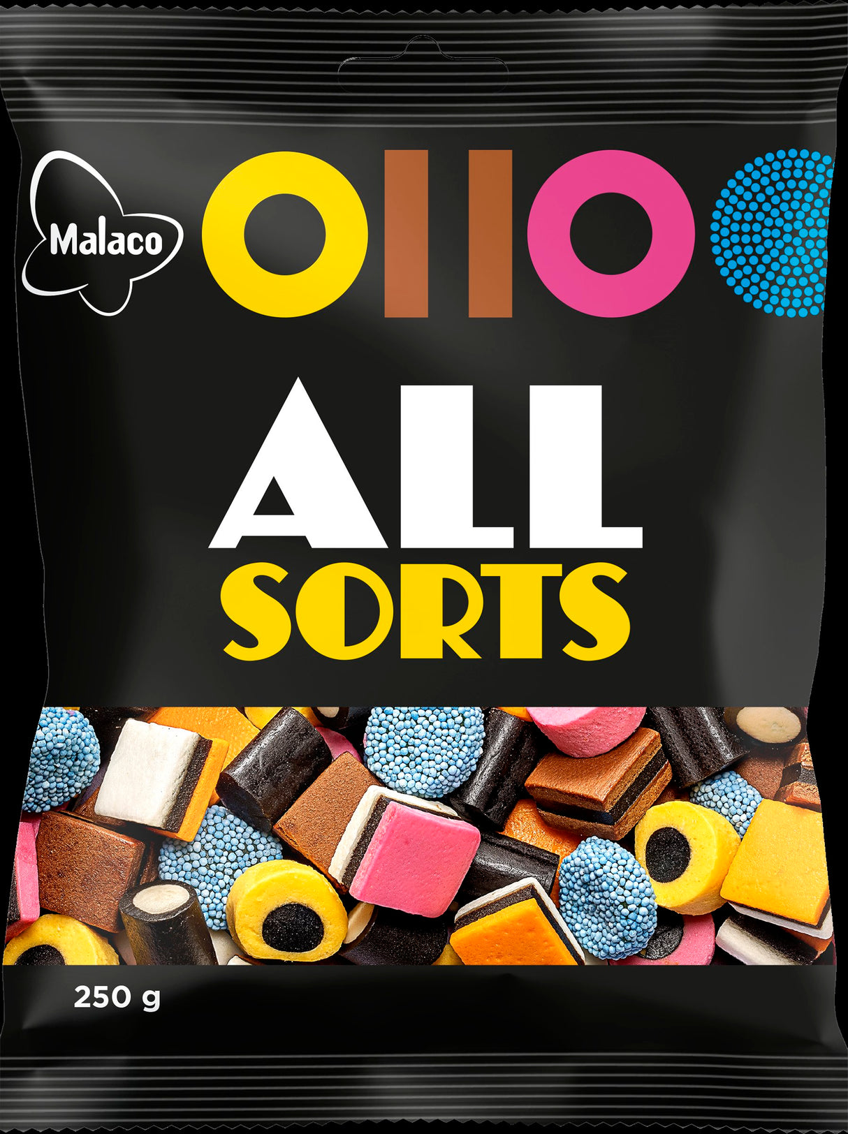 Malaco Allsorts Original Lakritzmischung 250g