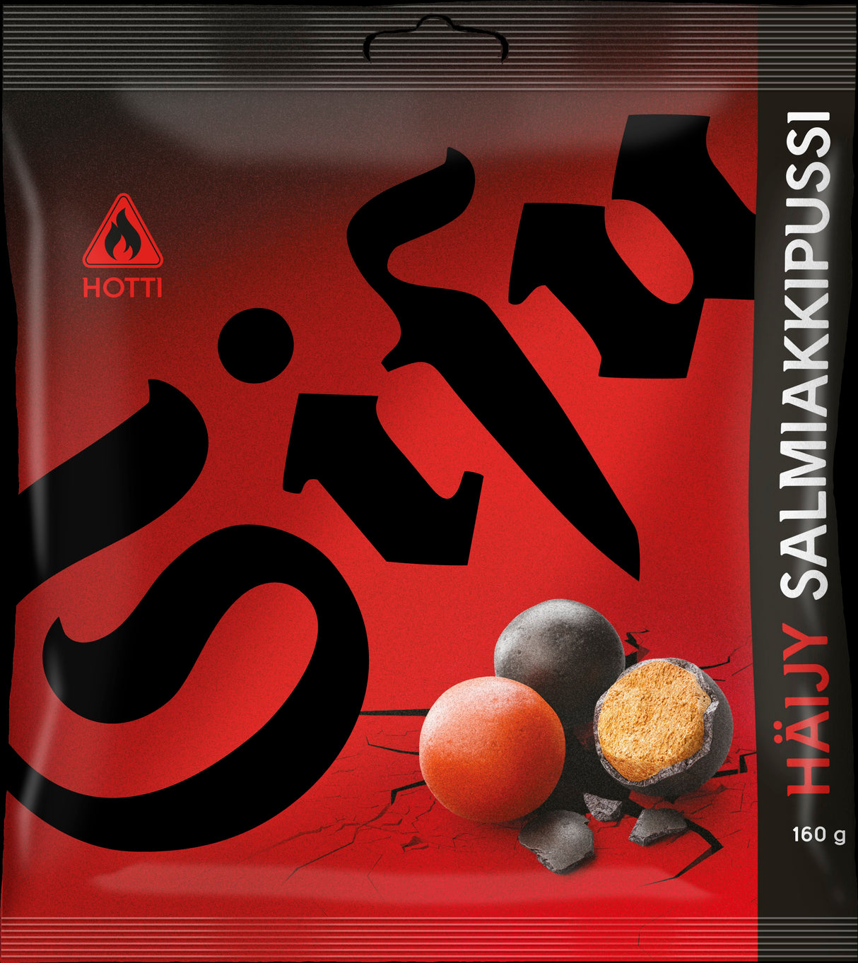 Sisu Häijy Salmiakkipussi makeissekoitus 160g