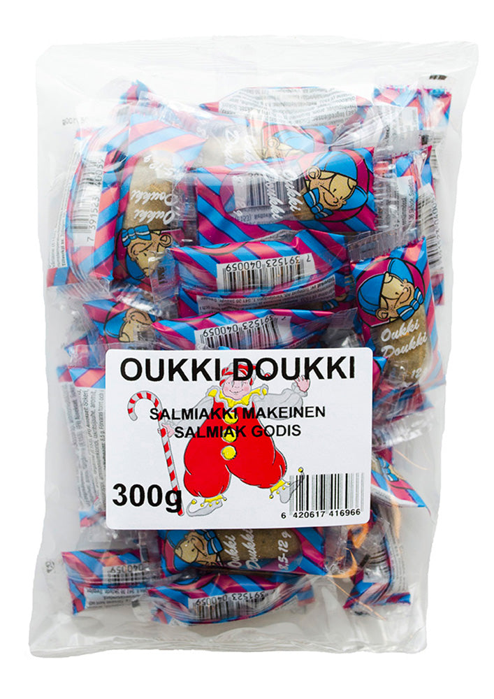 Finnsweet Oukki Doukki 300g salty liquorice