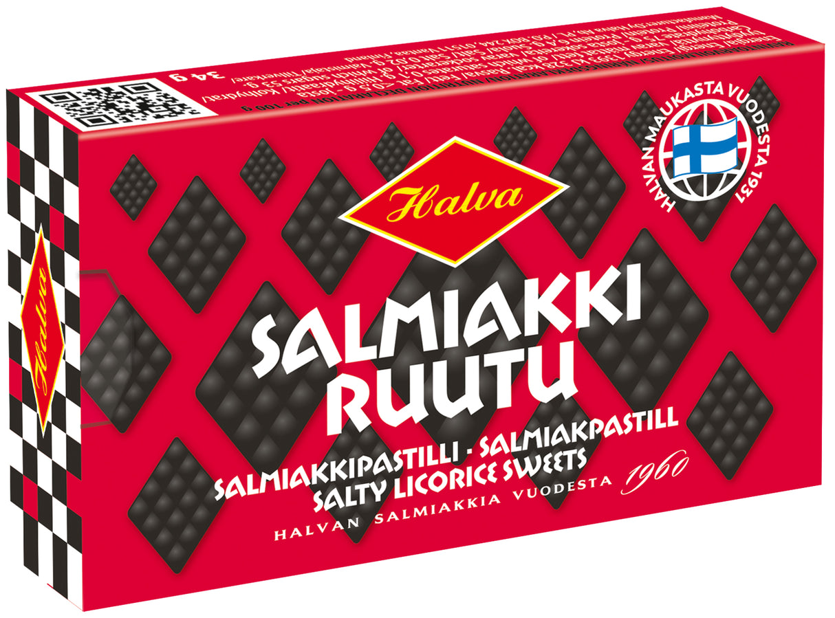 Halva Salmiakkiruutu 34 g