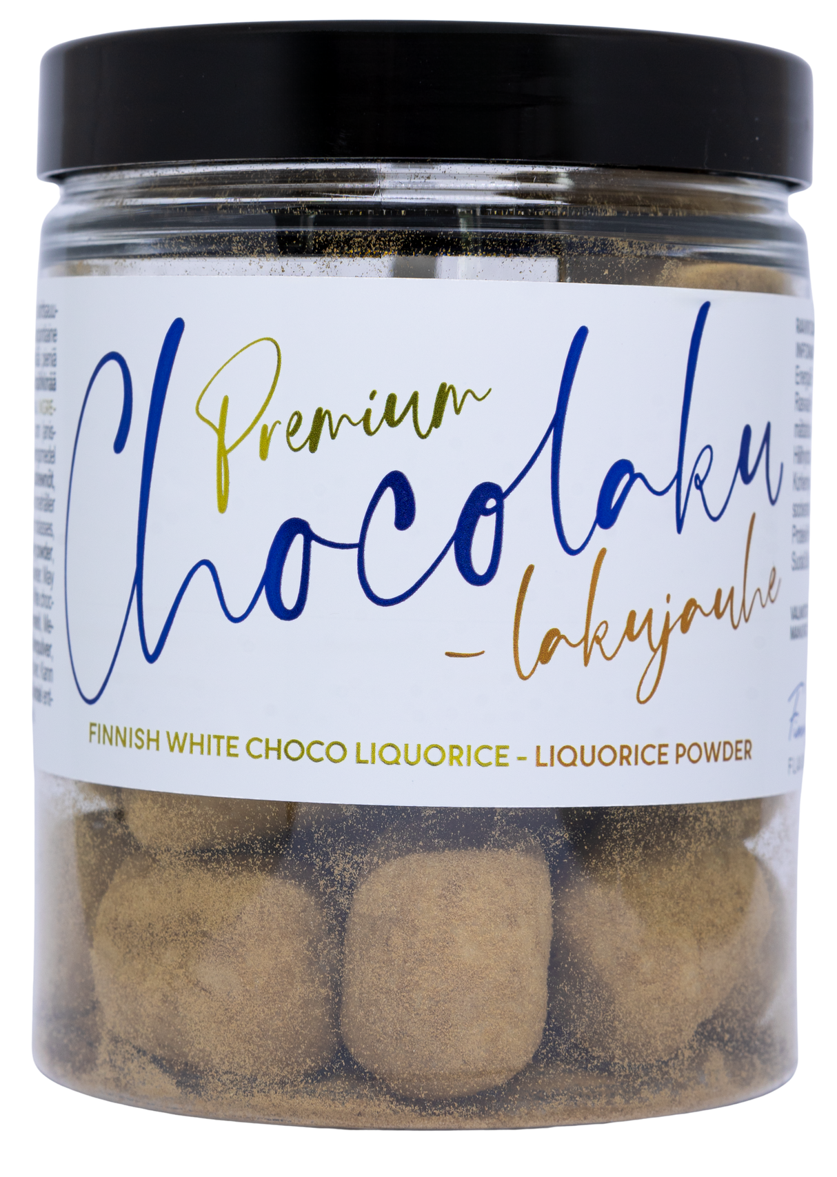 Finnish Flavours Premium white choco liquorice - Licorice Powder 160g