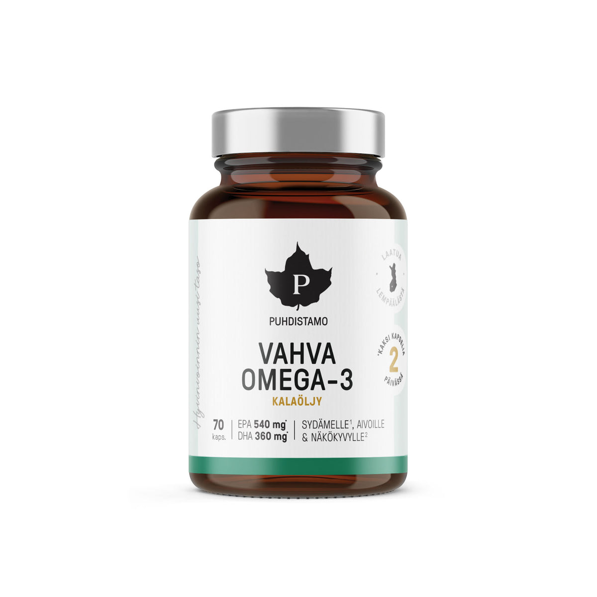 Puhdistamo Stark Omega-3 70 kapslar