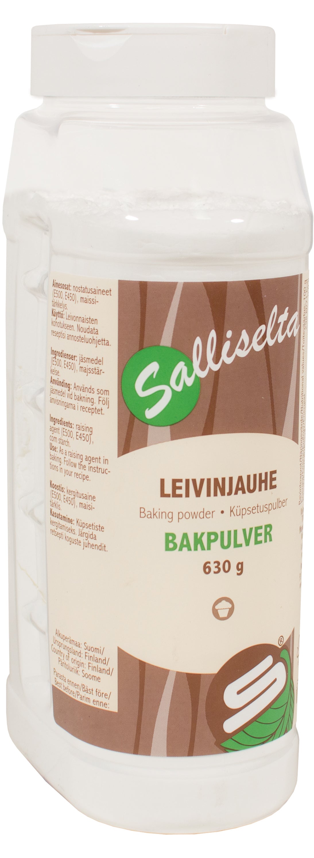 Salliselta Backpulver 630g