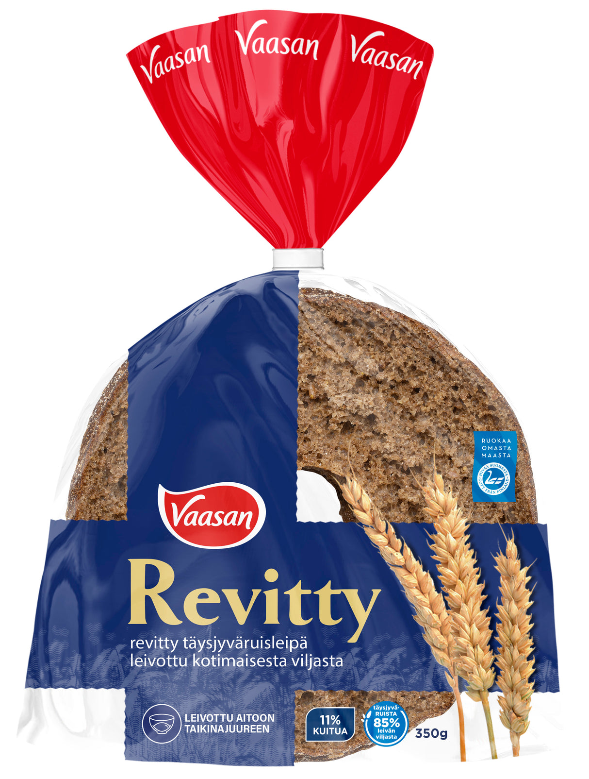 Vaasan Revitty 350g täysjyruisleipä