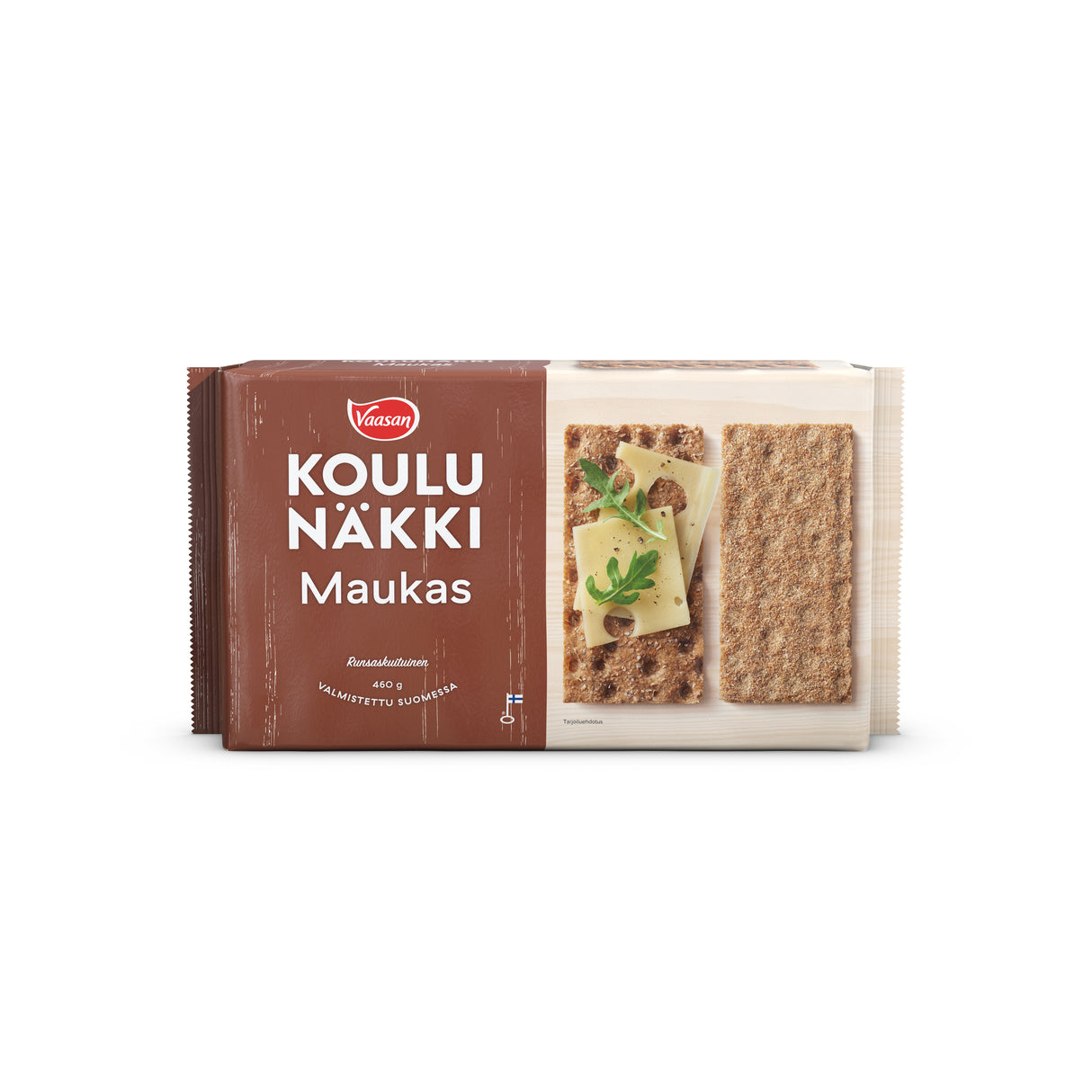 VAASAN KOULUNÄKKI Maukas 460 g Wholegrain rye crispbread